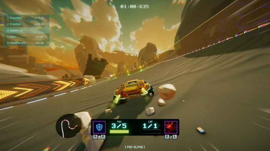 Скриншот 1 к игре Cosmic Race: Galactic Showdown