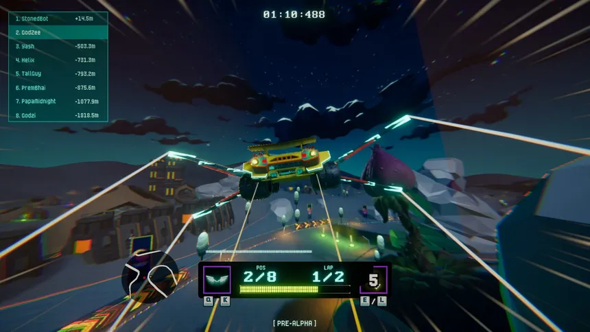 Скриншот 2 к игре Cosmic Race: Galactic Showdown