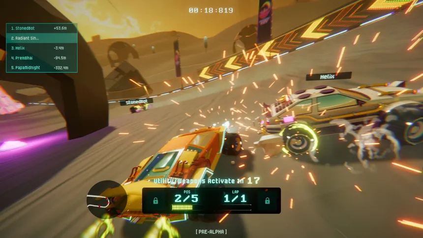 Скриншот 7 к игре Cosmic Race: Galactic Showdown