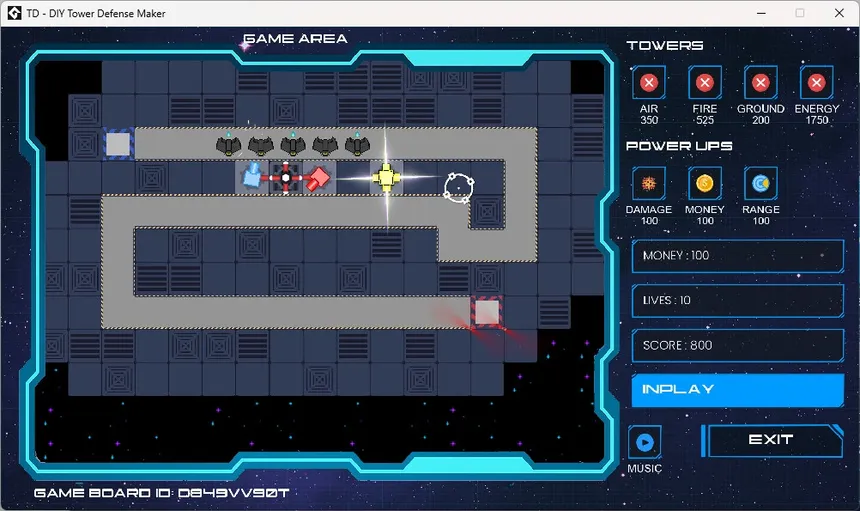 Скриншот 2 к игре TD Tower Defense