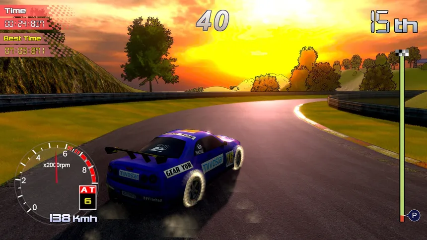 Скриншот 3 к игре Rally Rock 'N Racing