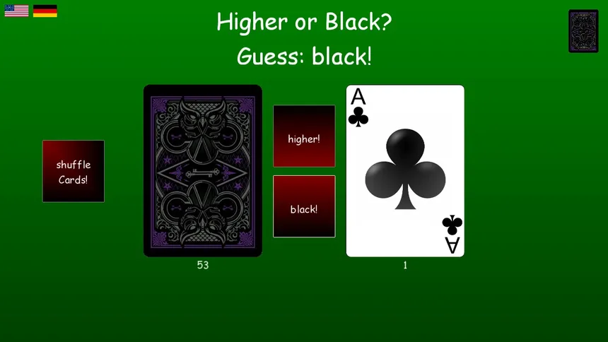 Скриншот 3 к игре Higher or Black