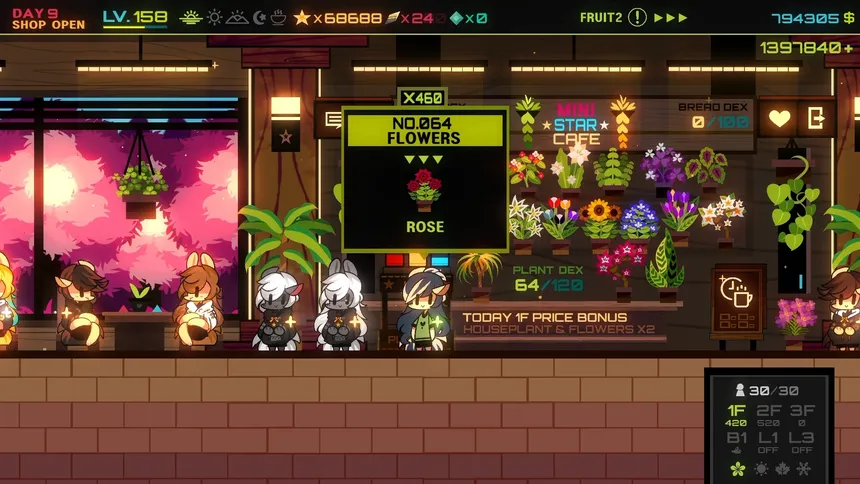 Скриншот 1 к игре Mini Garden Cafe