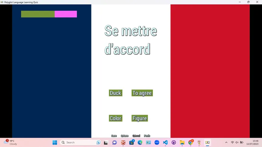 Скриншот 1 к игре Polyglot Language Learning Quiz