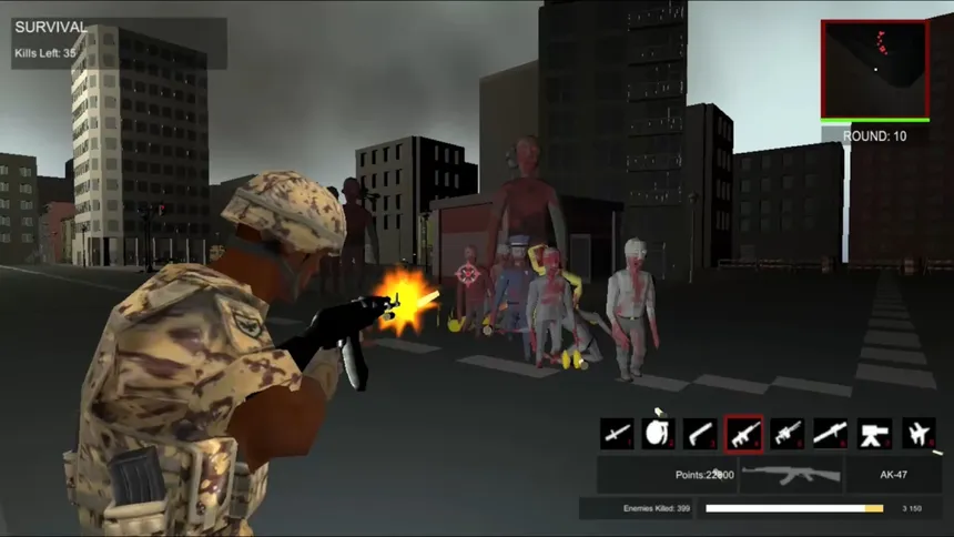Скриншот 3 к игре Apocalypse - Zombie City