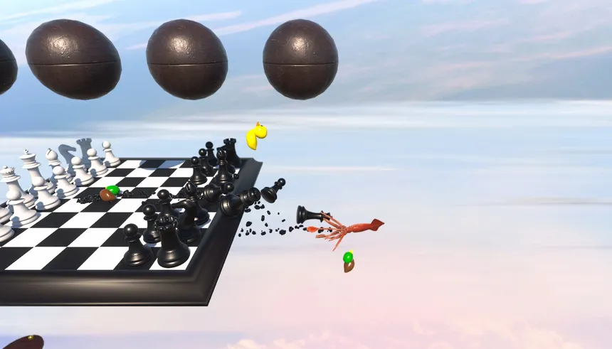 Скриншот 1 к игре Squidding Over It