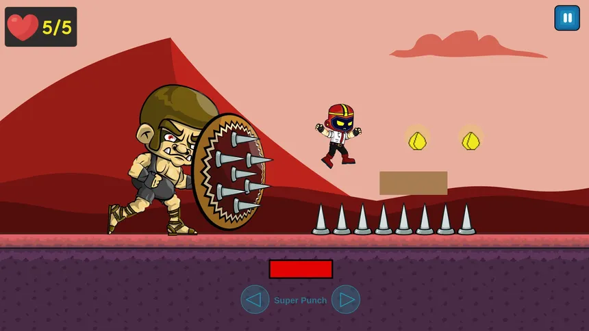 Скриншот 4 к игре Platformer Helmet