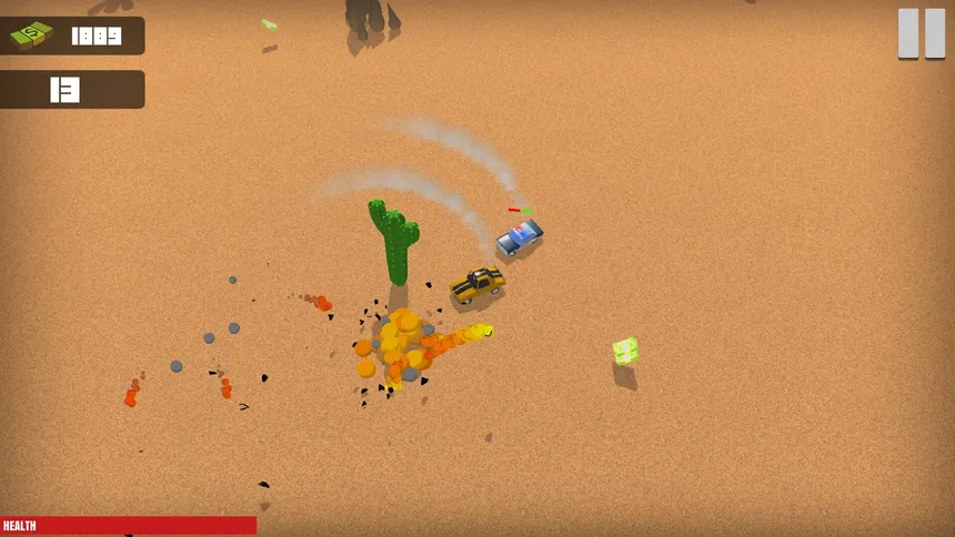 Скриншот 2 к игре Police Car Escape Simulator