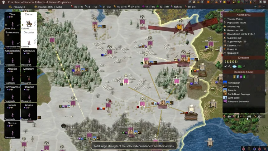 Скриншот 1 к игре Dominions 6 - Rise of the Pantokrator