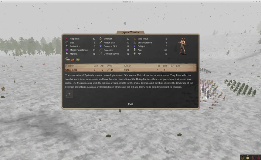 Скриншот 8 к игре Dominions 6 - Rise of the Pantokrator