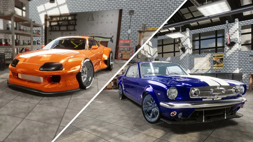 Скриншот 2 к игре Tune My Car - Tuning Studio & Car Mechanic Simulator 2023
