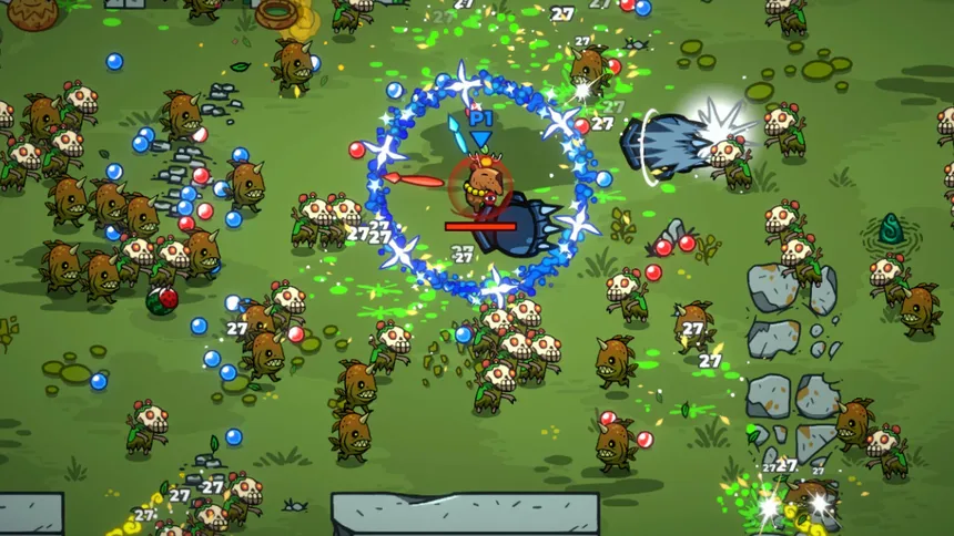 Скриншот 1 к игре Extremely Powerful Capybaras: Training Grounds