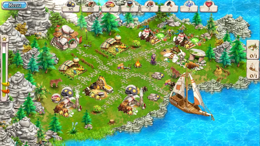 Скриншот 5 к игре Cavemen Tales Collector's Edition