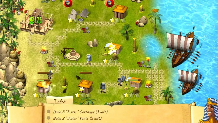 Скриншот 1 к игре Fate of the Pharaoh