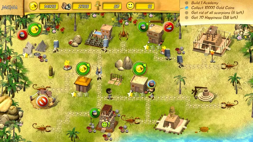 Скриншот 4 к игре Fate of the Pharaoh