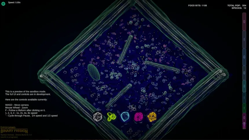 Скриншот 6 к игре Lifeforms: Binary Fission