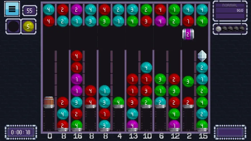 Скриншот 2 к игре Marble Magicks