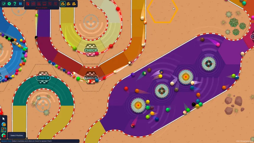 Скриншот 4 к игре Marble Race Creator
