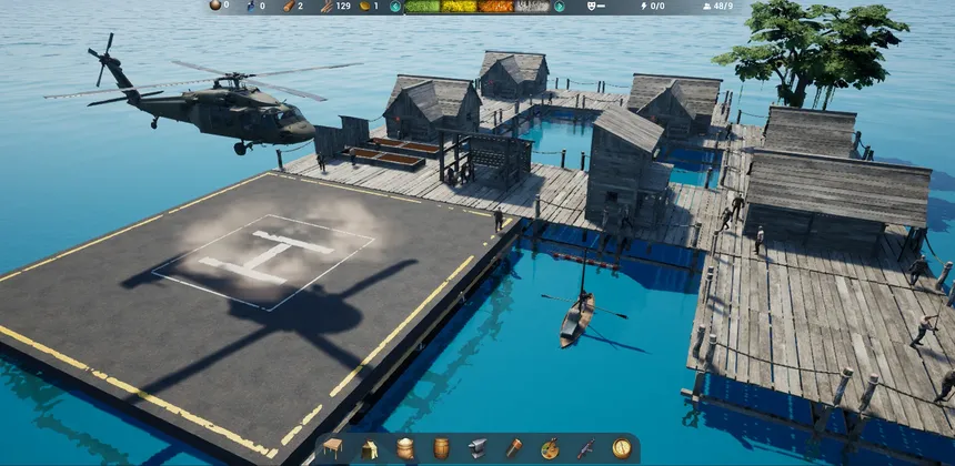 Скриншот 1 к игре 海上求生Survival at Sea