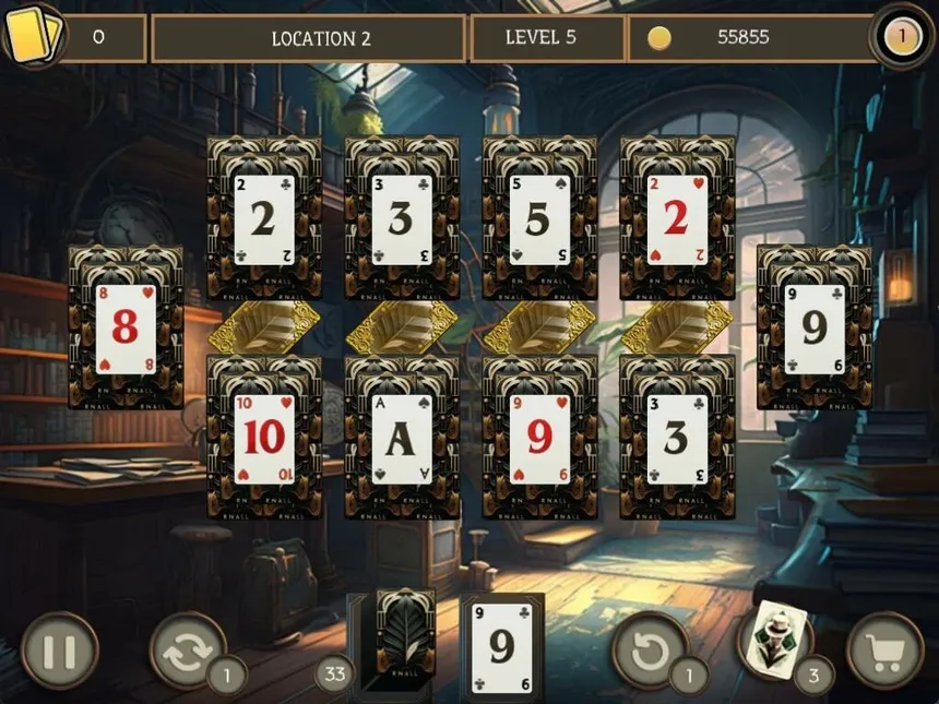 Скриншот 1 к игре Detective Solitaire. Butler Story 3