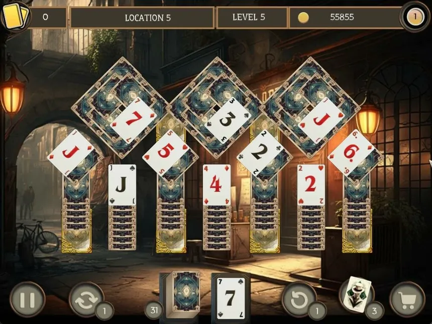 Скриншот 4 к игре Detective Solitaire. Butler Story 3