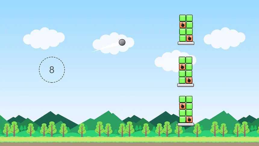 Скриншот 6 к игре Cannon Block Ball