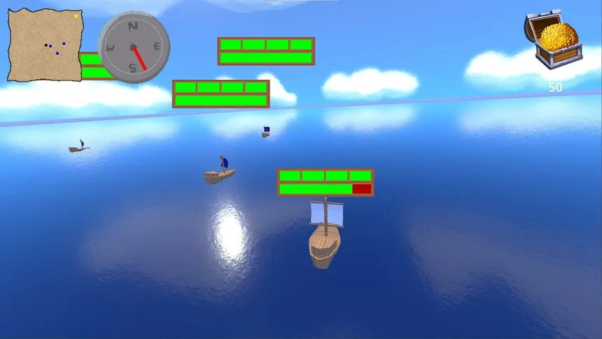 Скриншот 2 к игре Pirateer: High Seas