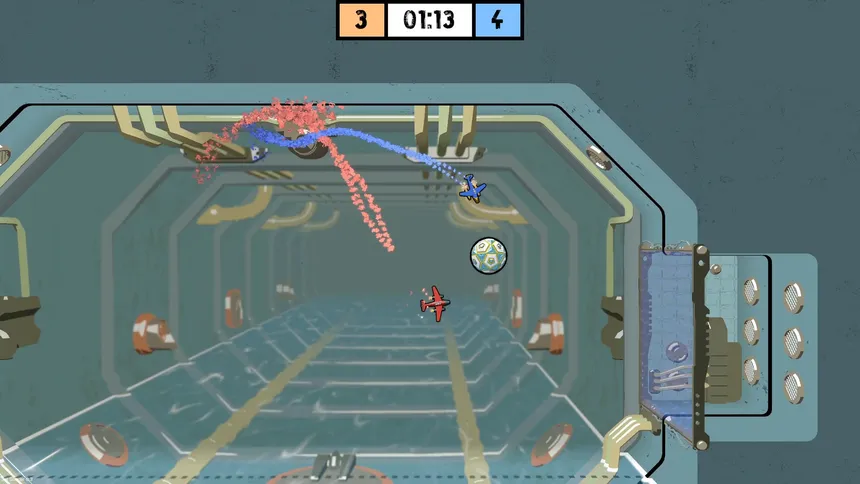 Скриншот 2 к игре Jet Soccer