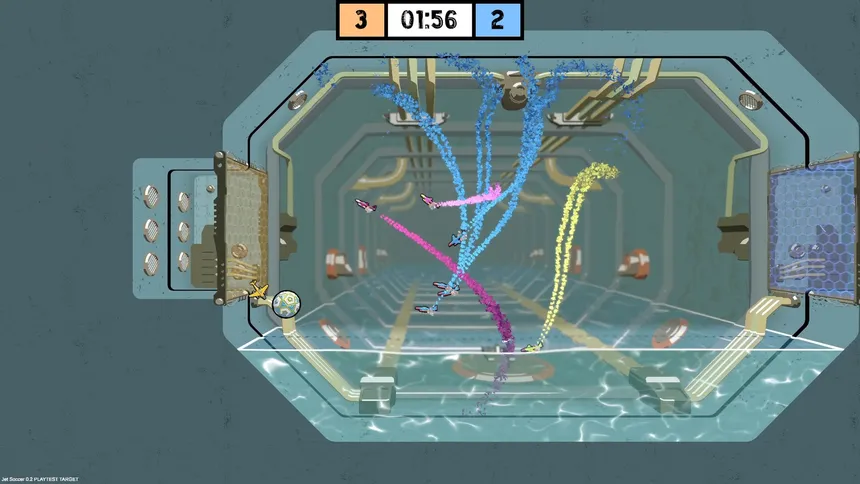 Скриншот 3 к игре Jet Soccer