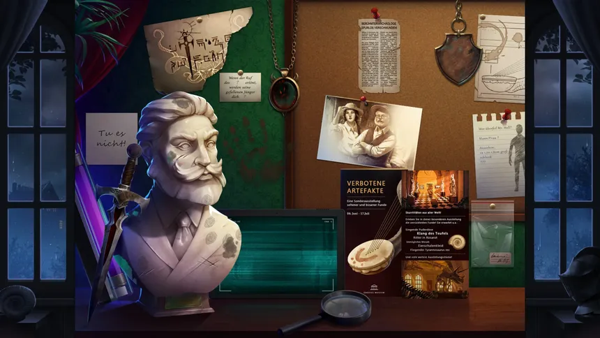 Скриншот 2 к игре Detective Barnett - The Cursed Artifact