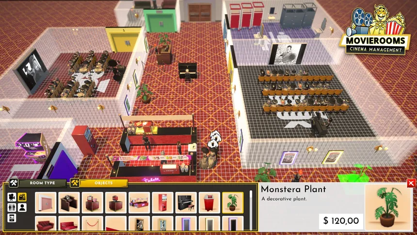 Скриншот 2 к игре Movierooms - Cinema Management
