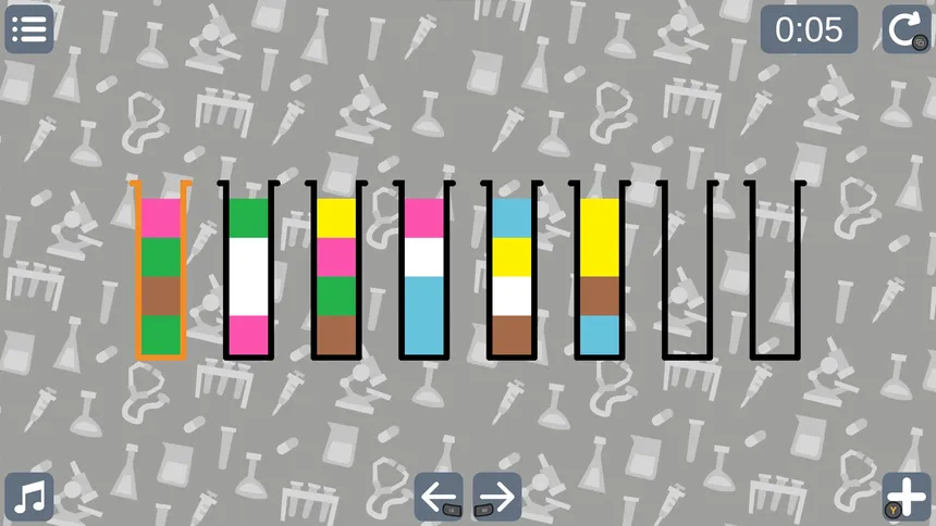 Скриншот 1 к игре Chemical Sort