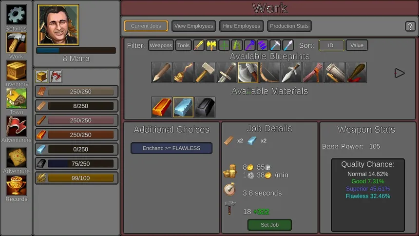 Скриншот 1 к игре Idle Weaponshop