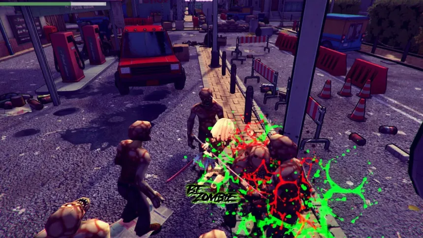 Скриншот 1 к игре BeZombie Anime Invasion