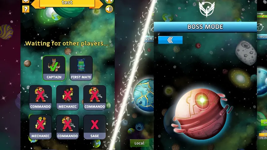Скриншот 1 к игре Space Cowboys - Riders of the Storm