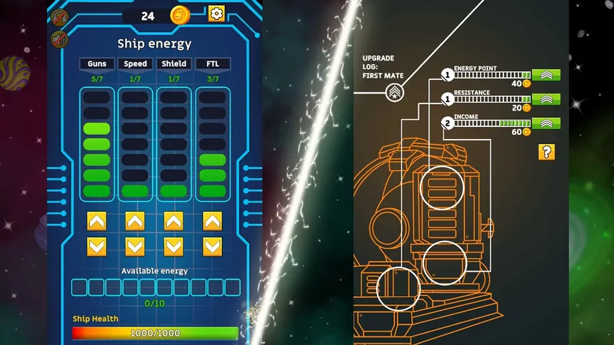 Скриншот 4 к игре Space Cowboys - Riders of the Storm