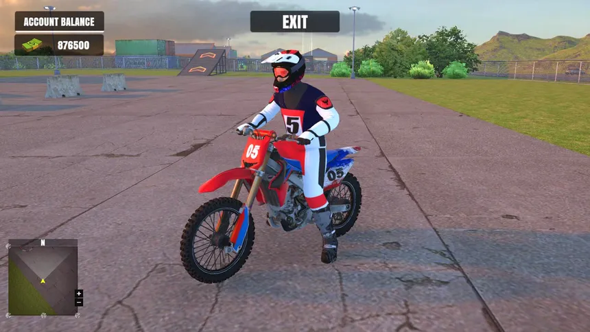 Скриншот 2 к игре Real Motocross Driving Simulator