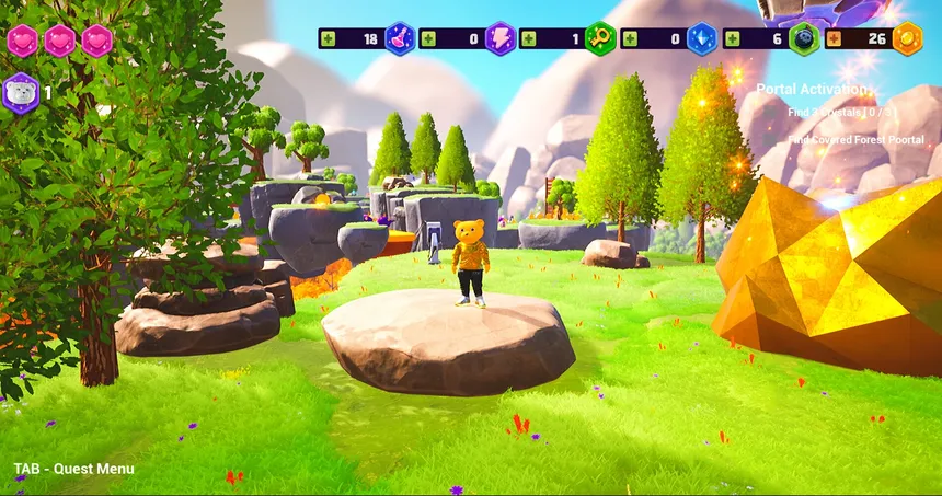 Скриншот 3 к игре Rich Teddy Adventure