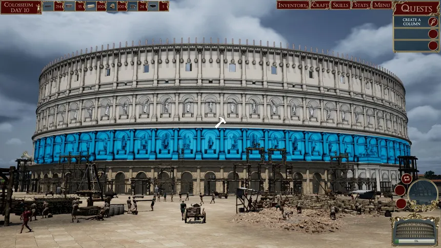 Скриншот 1 к игре Rome Frontiers