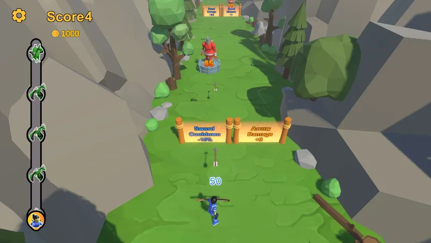Скриншот 1 к игре 箭箭剑 Arrow a Row