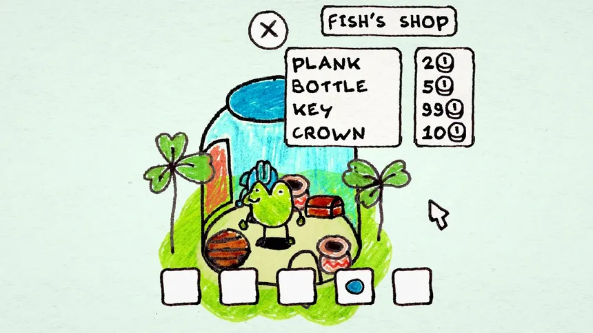 Скриншот 4 к игре Frog's Adventure