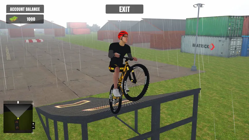 Скриншот 1 к игре Dirt Bicycle Rider Simulator