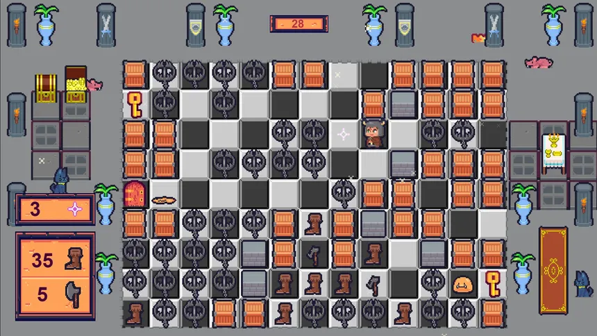 Скриншот 2 к игре Slime Warrior Sokoban