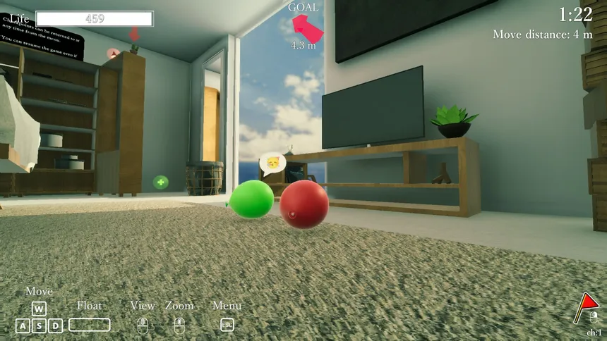 Скриншот 1 к игре LOST BALLOONS: Airy mates