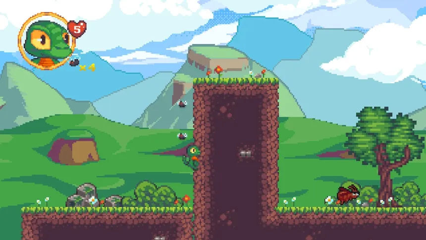 Скриншот 2 к игре Geko: In Search Of The Big Fly