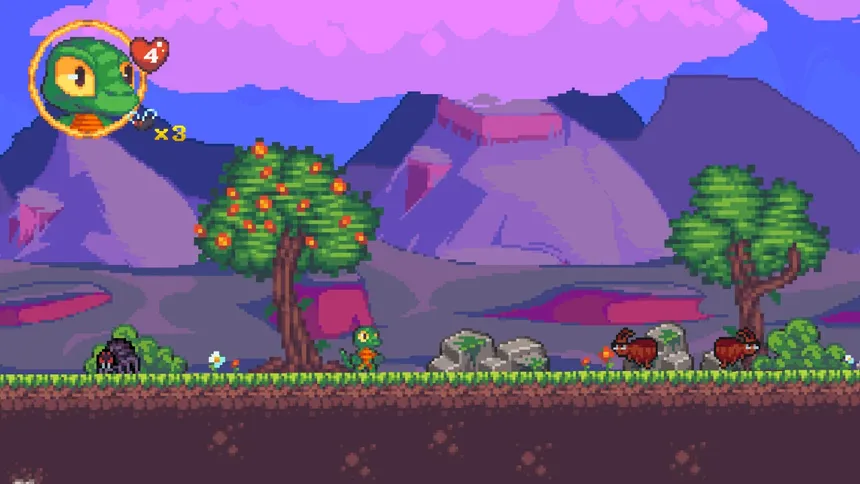 Скриншот 3 к игре Geko: In Search Of The Big Fly