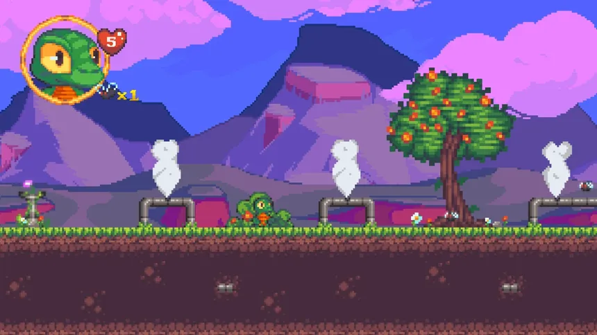 Скриншот 4 к игре Geko: In Search Of The Big Fly