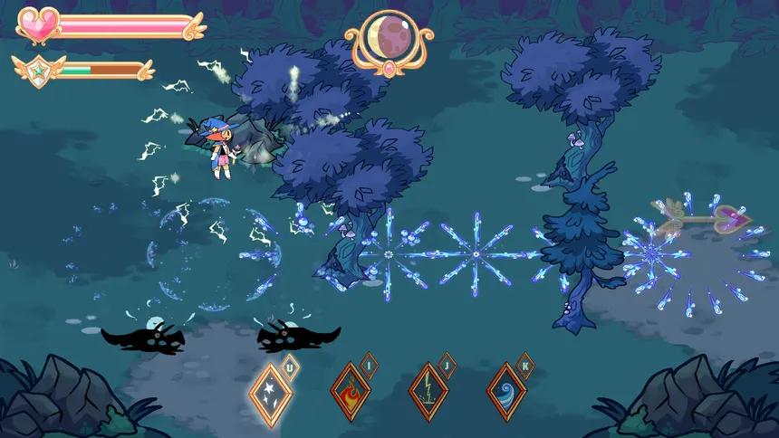 Скриншот 1 к игре Midnight Witch Starlight
