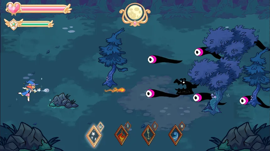 Скриншот 4 к игре Midnight Witch Starlight