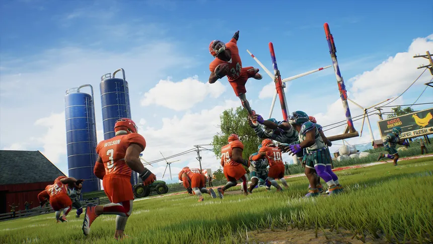 Скриншот 1 к игре Wild Card Football
